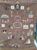 Mooie bruine merklap / nederland, Ophalen of Verzenden, Overige typen