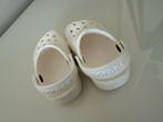 Baby Crocs - Roze Glitter en Wit (2 paar), Ophalen of Verzenden, Zo goed als nieuw, Jongetje of Meisje, Schoentjes