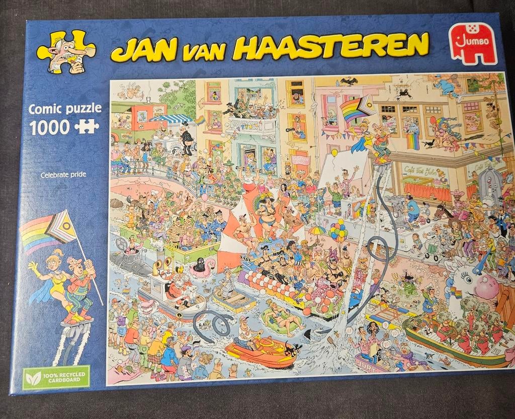 Jan van Haasteren puzzels, Ophalen of Verzenden, 500 t/m 1500 stukjes, Zo goed als nieuw