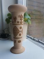 Vintage sgraffito vaas – mid century aardewerk, Overige kleuren, Aardewerk of Porselein, Ophalen of Verzenden, Zo goed als nieuw