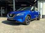 Nissan QASHQAI 1.3 MHEV Xtronic Tekna Plus (bj 2022), Auto's, Adaptive Cruise Control, Zwart, 4 cilinders, Blauw