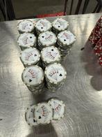 Casino / Poker chips (2976 stuks), Hobby en Vrije tijd, Gezelschapsspellen | Overige, Ophalen, Zo goed als nieuw