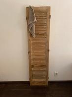 Oude brocante louvre deur - Decoratieve houten shutter, Ophalen