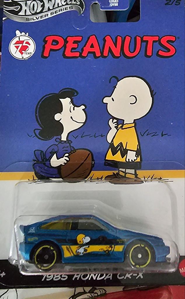 Hot Wheels 1985 Honda CR-X Peanuts, 333 Continental Boulevard El Segundo, CA 90245 USA, Nieuw, Ophalen of Verzenden, Mattel