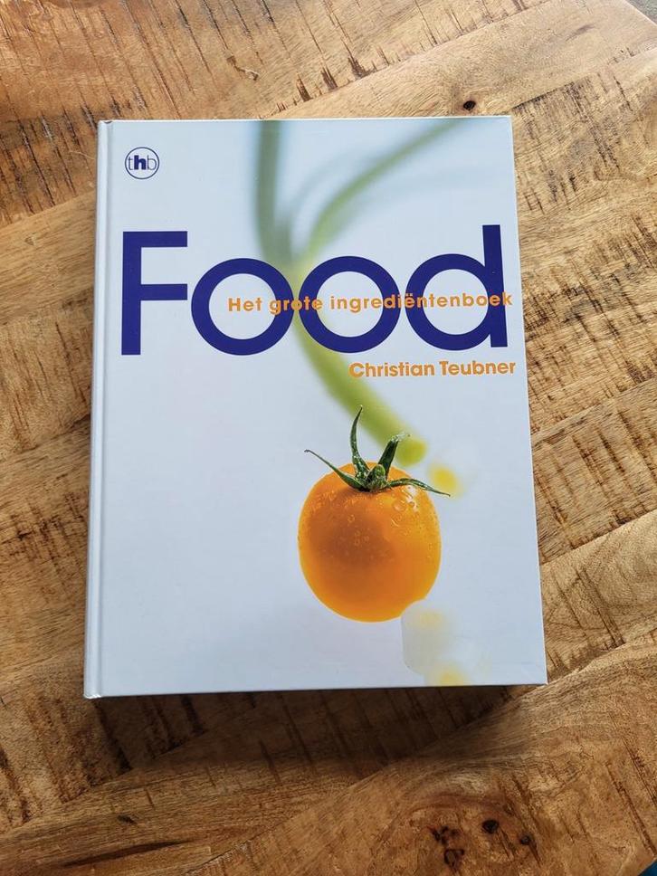 Food - Het grote ingrediëntenboek, Boeken, Kookboeken, Zo goed als nieuw, Overige typen, Ophalen of Verzenden