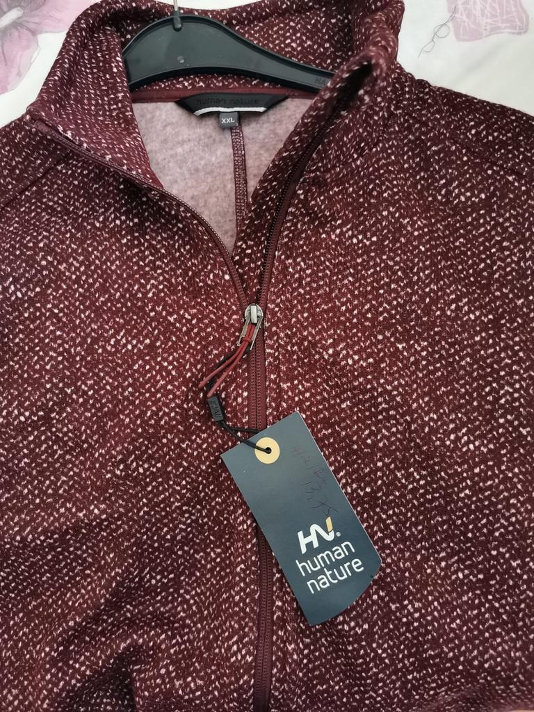 Human Nature Dames Fleece Vest - Nieuw XXL, Ophalen of Verzenden, Nieuw, Maat 46/48 (XL) of groter, Rood