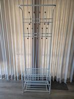 Kapstok Garderobe Kledingrek met Schoenenrek (Wit), Ophalen of Verzenden, Zo goed als nieuw, Metaal, Staande kapstok