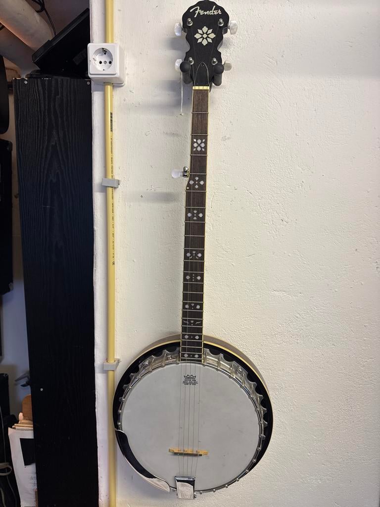 Fender Banjo - Zo goed als nieuw, Muziek en Instrumenten, Snaarinstrumenten | Banjo's, Zo goed als nieuw, 5-snarige of Bluegrassbanjo