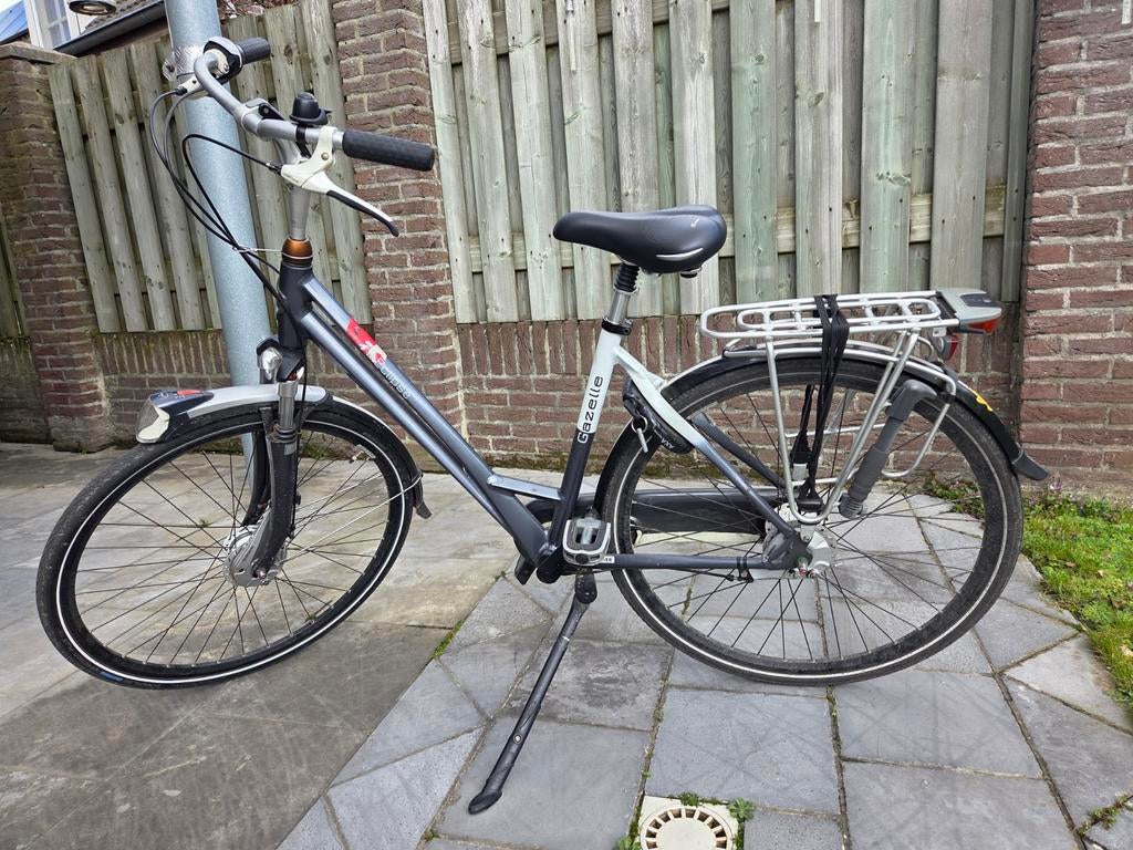 Gazelle Eclipse Damesfiets - Comfortabel en compleet, Fietsen en Brommers, Fietsen | Dames | Damesfietsen, Ophalen, Versnellingen