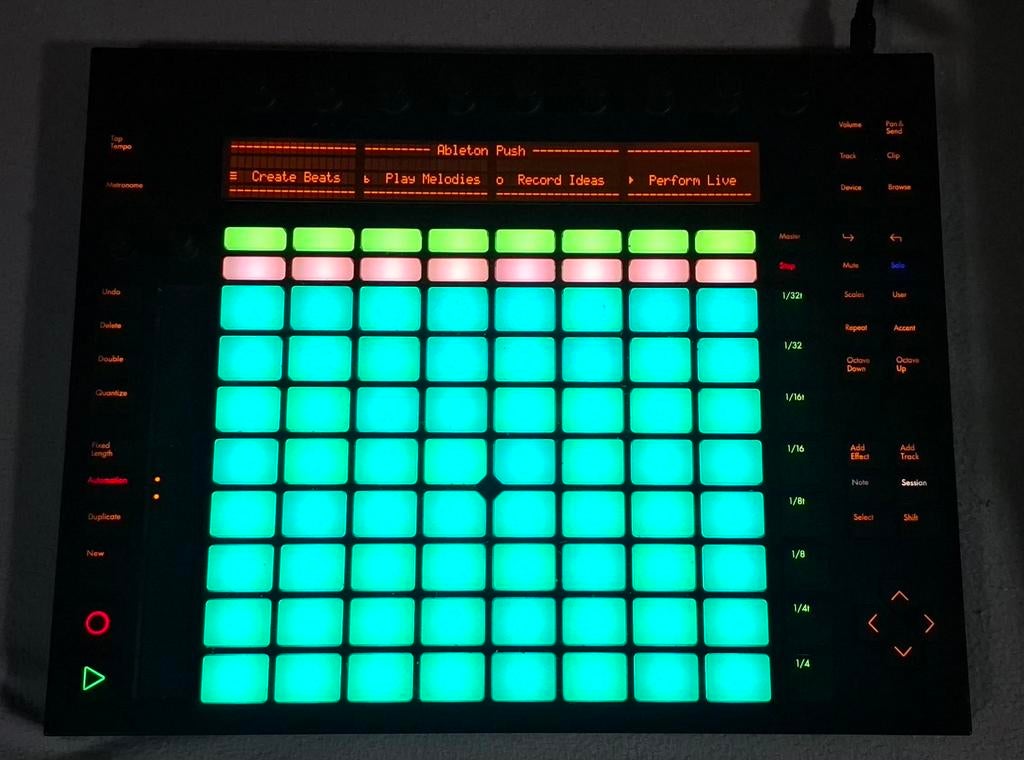Ableton Push MIDI-controller MKI, Ophalen of Verzenden, Zo goed als nieuw