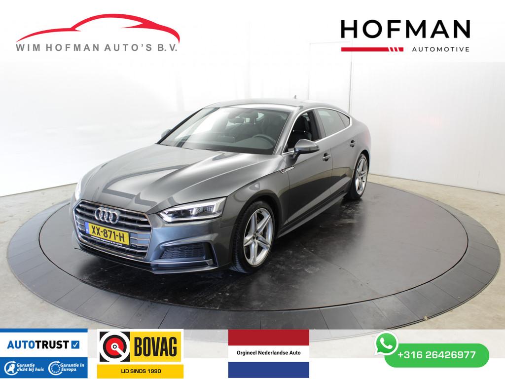 Audi A5 Sportback 45 TFSI Sport 5 TFSI Sport 252PK Camera 2x, Auto's, 15 km/l, Gebruikt, 4 cilinders, Hybride Elektrisch/Benzine