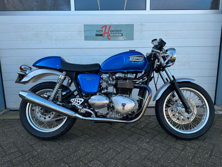 Triumph THRUXTON 900 ORIGNL! 1E EIG! (bj 2005), Motoren, Motoren | Triumph, Bedrijf, Sport, meer dan 35 kW