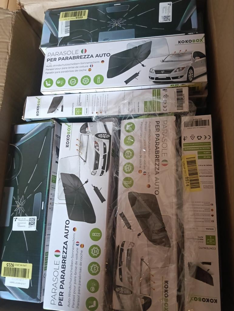 Partij auto parasols tegen de warmte - ideaal voor markt, Ophalen of Verzenden, Nieuw