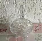 Kristal glazen bonbonniére, Overige materialen, Overige typen, Ophalen of Verzenden, Zo goed als nieuw