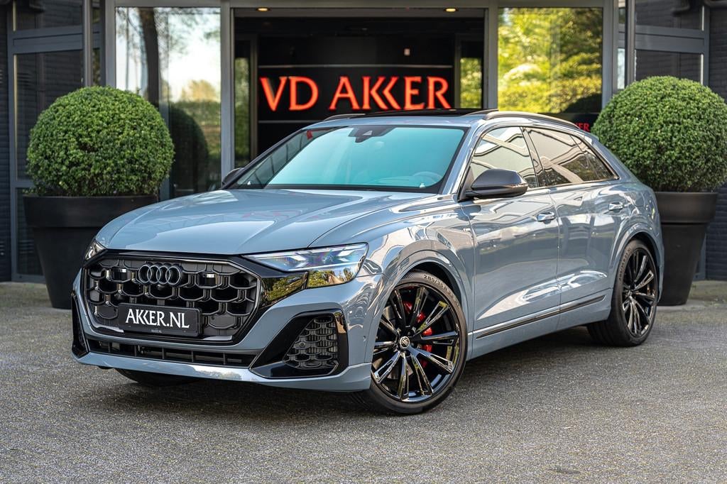 Audi Q8 60 TFSIe Onderstelpakket | B&O 3D | Alc. Hemel | Mas, Automaat, Gebruikt, Zwart, Q8