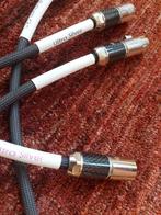 Q TELLURIUM,  Interlink  XLR  Ultra Silver, 100cm, Ophalen of Verzenden, Zo goed als nieuw, Minder dan 2 meter, Interlink-kabel