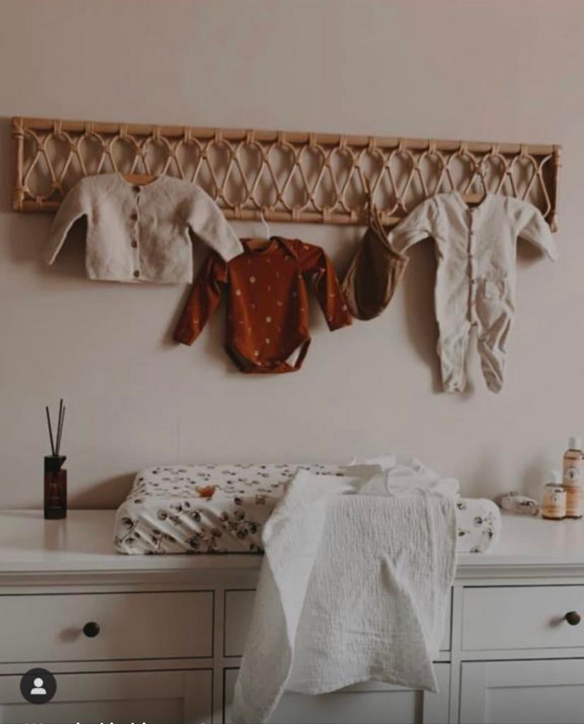Bamboo hanger voor baby kamer, Huis en Inrichting, Ophalen, Gebruikt, 100 tot 150 cm, Kinderkapstok