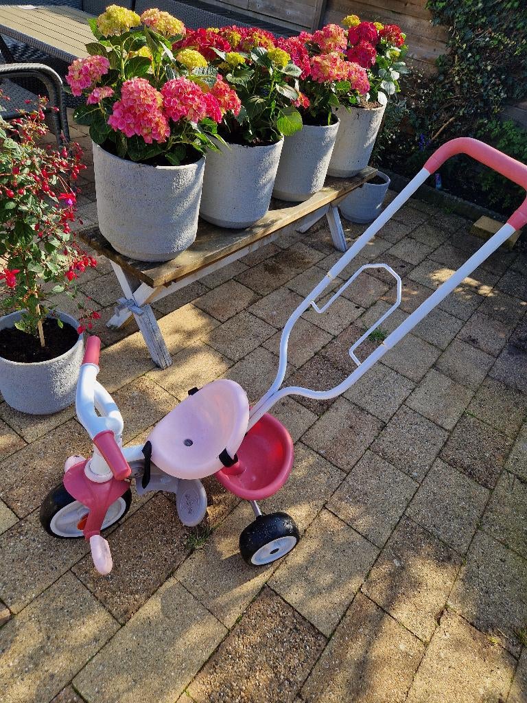 Dreumes/ peuter fiets, Ophalen, Gebruikt, Smoby, Duwstang
