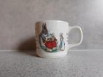 Mok Peter Rabbit Beatrix Potter Wedgwood, Huis en Inrichting, Ophalen of Verzenden, Zo goed als nieuw, Wedgwood, Kop(pen) en/of Schotel(s)