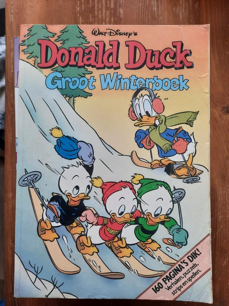 9 stuks Donald Duck Winterboeken, Meerdere stripboeken, Ophalen, Gelezen