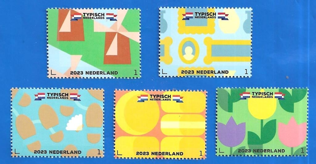 5 Typisch Nederlands 2023 - Jaarboek Nederlandse Postzegels, Verzenden, Na 1940, Postfris