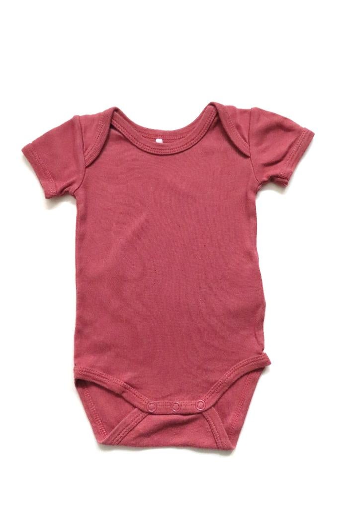 Rompertje Oudroze Name It mt 56 (4423), Kinderen en Baby's, Babykleding | Maat 56, Nacht- of Onderkleding, Jongetje of Meisje