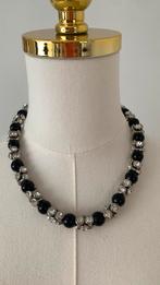 Aparte ketting die opvalt, Sieraden, Tassen en Uiterlijk, Kettingen, Overige materialen, Verstelbaar, Zwart, Nieuw