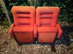 Bioscoopstoelen, Ophalen, Gebruikt, Stof, Rood