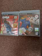 PS3 games: NBA 2K15 en FIFA Street, Spelcomputers en Games, Ophalen of Verzenden, Gebruikt
