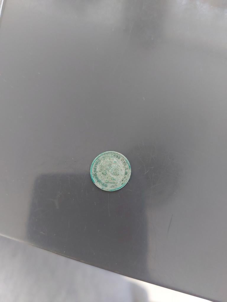 Zeldzame Nederlandse 1 cent munt, Koning Willem III, Ophalen of Verzenden, Koning Willem III, 1 cent, Losse munt