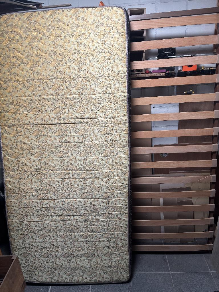 Lattenbodem, Huis en Inrichting, Ophalen, Gebruikt, 90 cm, Eenpersoons