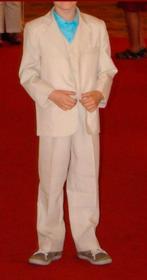 Chique jongenspak: colbert, gilet, broek & overhemd, Kinderen en Baby's, Kinderkleding | Overige, Ophalen of Verzenden, Zo goed als nieuw