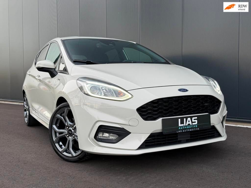 Ford Fiesta 1.0 ST Line Metropolis white 2020 full options |, Auto's, Ford, Voorwielaandrijving, Stof, Zwart, 1064 kg