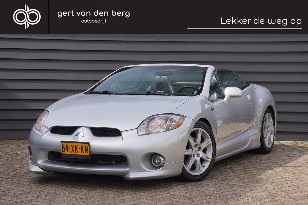 Mitsubishi Eclipse GT 3.8 V6 - CABRIO - LEDER - ROCKFORD FOS, Auto's, Mitsubishi, Gebruikt, 3828 cc, Cabriolet, 4 stoelen