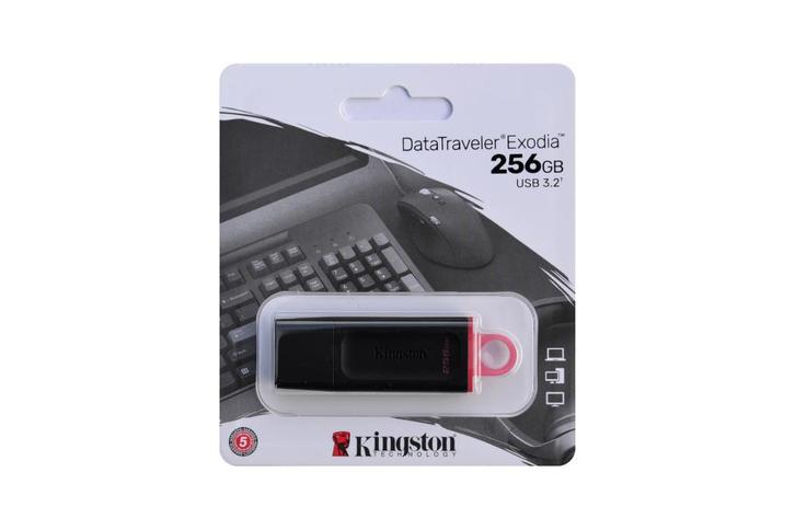 Kingston DataTraveler Exodia 256GB usb stick, Computers en Software, USB Sticks, Nieuw, 256 GB, Ophalen of Verzenden