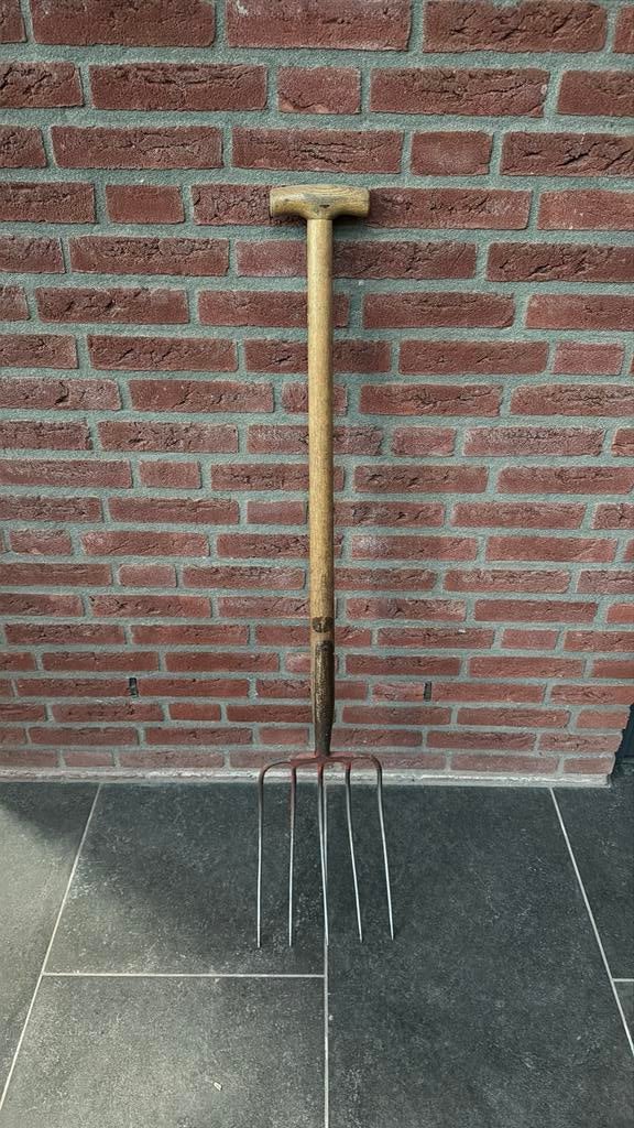 Riek, mestvork hooivork 5 tands, Tuin en Terras, Ophalen, Gebruikt