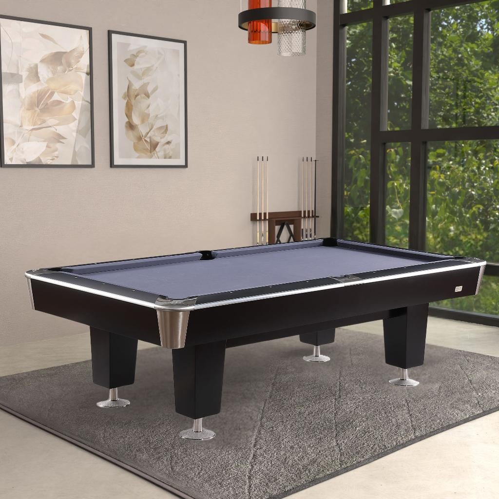 Pooltafel Lexor X-treme II Proseries EPBF pockets, black-RVS, Sport en Fitness, Biljarten en Poolen, Ophalen of Verzenden, Nieuw