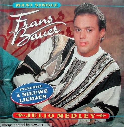 FRANS BAUER CD SINGLE JULIO MEDLEY, 6 singles of meer, Ophalen of Verzenden, Zo goed als nieuw, Pop