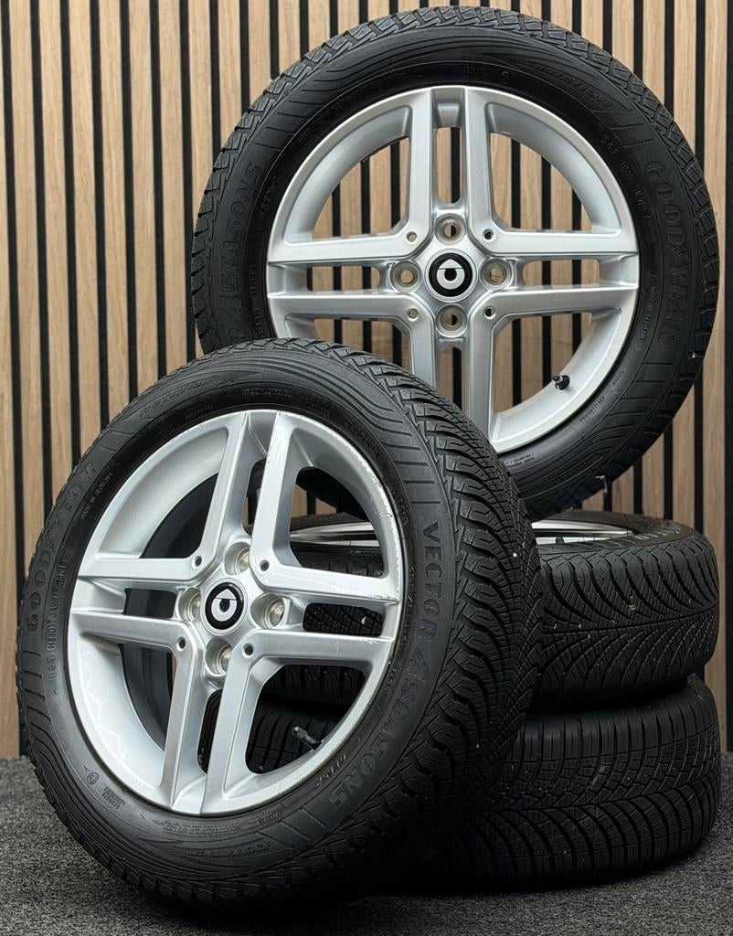Originele 15 inch Smart ForTwo ForFour W453 4x100 All Season, Ophalen, 15 inch, ., Banden en Velgen