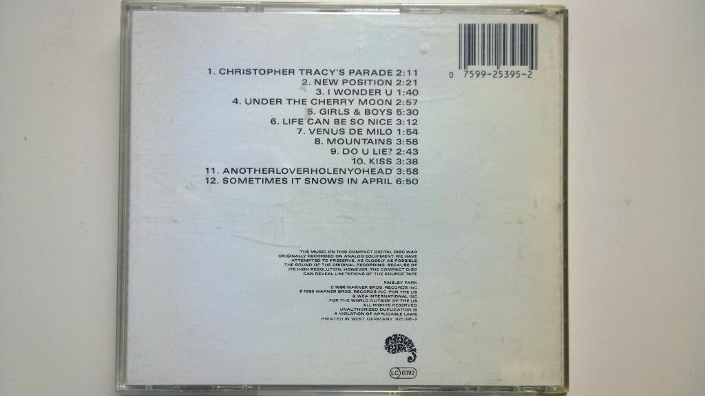 Prince And The Revolution - Parade, Ophalen of Verzenden, 1980 - 1989, Zo goed als nieuw