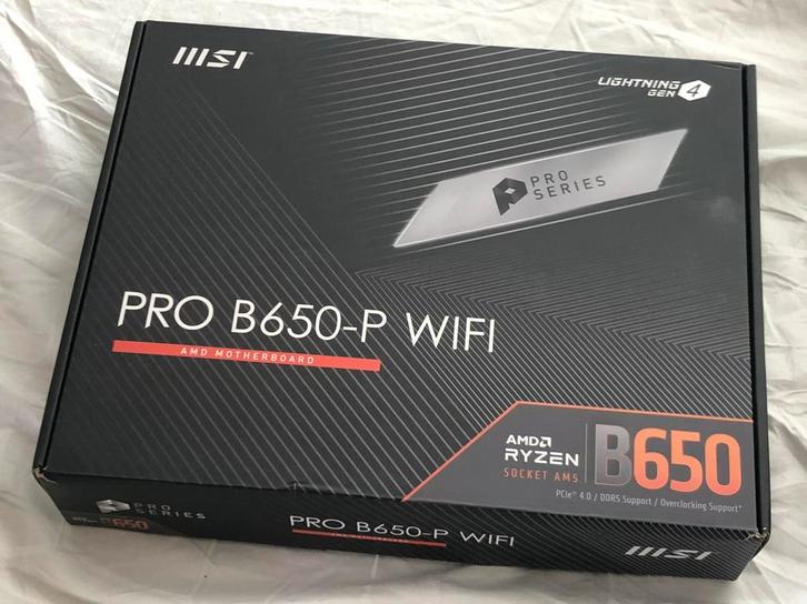 Msi pro B650-p wifi, Computers en Software, Moederborden, Gebruikt, AMD, DDR5, Ophalen of Verzenden