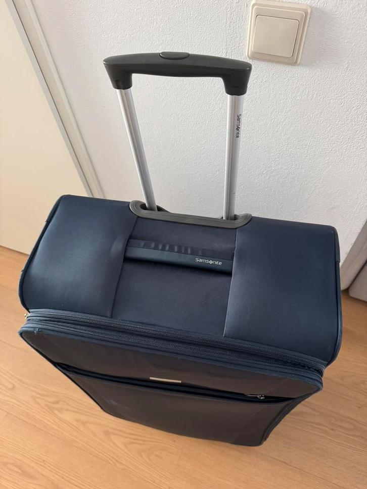 Samsonite grote uitbreidbare koffer, Sieraden, Tassen en Uiterlijk, Koffers, Gebruikt, Zacht kunststof, 70 cm of meer, 45 tot 55 cm