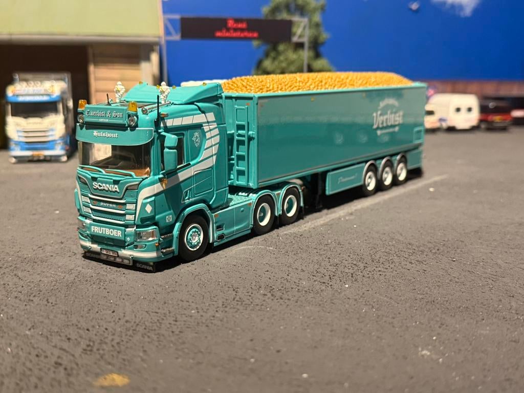 Tekno verbist met aardappels, Hobby en Vrije tijd, Modelauto's | 1:50, Tekno, Nieuw, Tekno, Bus of Vrachtwagen