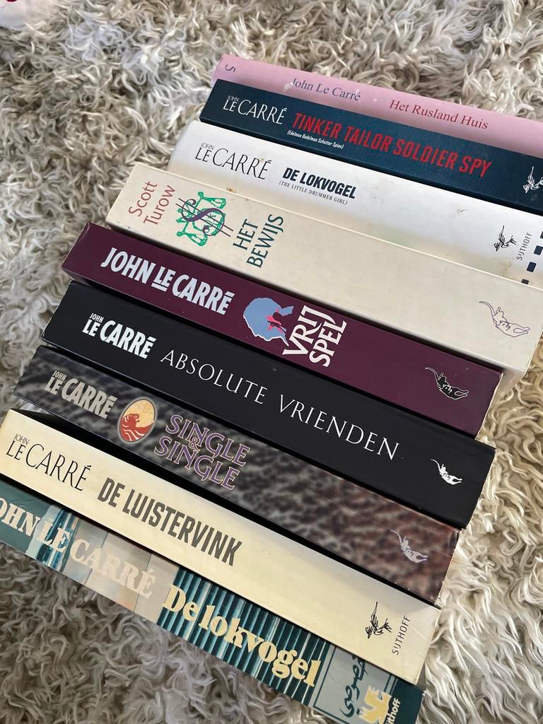 John Le Carré en Scott Turow boeken, Boeken, Ophalen of Verzenden, Gelezen, Nederland