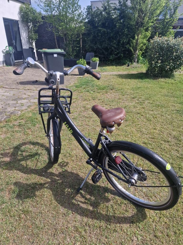 Meisjes fiets 7 tot 10 jaar, Fietsen en Brommers, Fietsen | Meisjes, Ophalen, Gebruikt, 24 inch