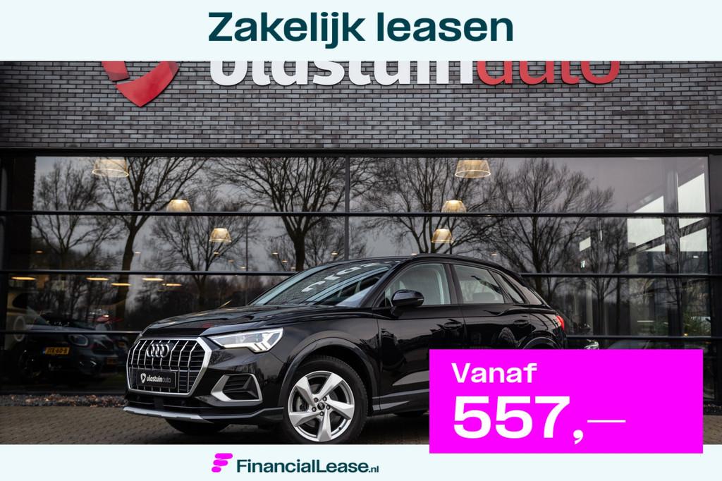 Audi Q3 35 TFSI Advanced edition , Standkachel, Elektrische, Zwart, 4 cilinders, 150 pk, 1505 kg