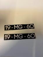 Trapauto Citroën nummerbord stickers MG France, Kinderen en Baby's, Ophalen of Verzenden, Zo goed als nieuw, Overige typen