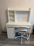 Ikea bureau en bureaustoel, Huis en Inrichting, Bureaus, Ophalen, Zo goed als nieuw