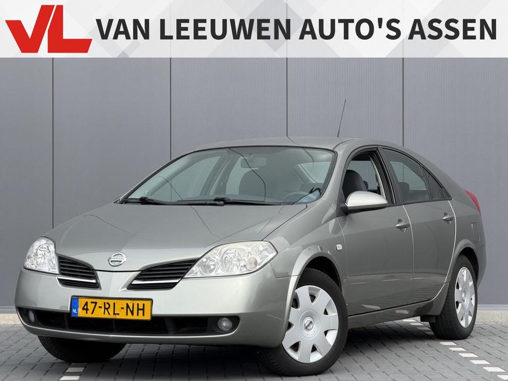 Nissan Primera 1.8 Visia | Clima | Elek ramen | N.A.P., Voorwielaandrijving, Stof, Zwart, 4 cilinders