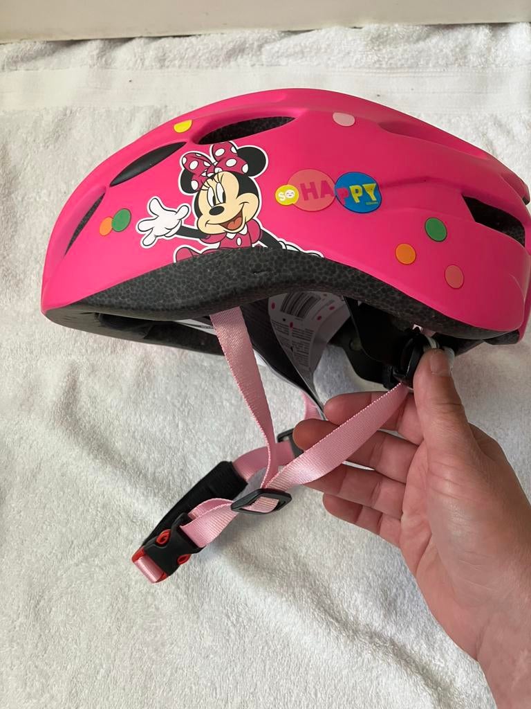 Nieuw fietshelm / sporthelm Minnie mouse maat 52-56, Ophalen of Verzenden, Nieuw